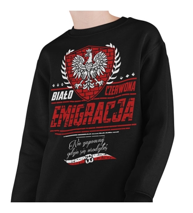 BLUZA DZIECIĘCA EMIGRACJA